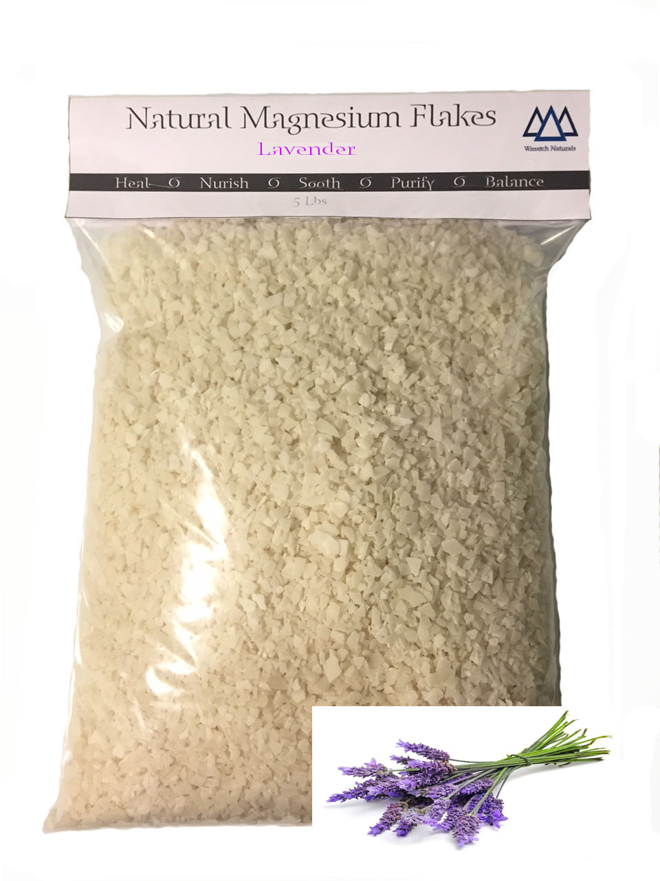 Lavender Magnesium Flakes